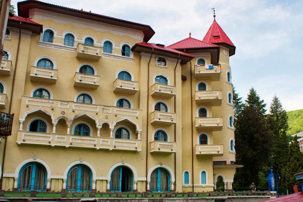 Hotel Cerna Băile Herculane エクステリア 写真